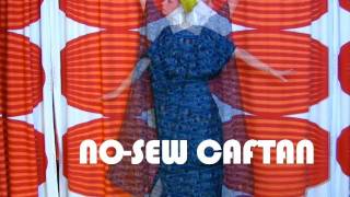 DIY NoSew Caftan [upl. by Katie529]