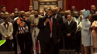 Hezekiah Walker and LFCC sing their Gospel Classics at Bishop Kervy Browns Celebration of Life [upl. by Wheaton917]