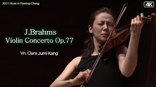 클라라 주미 강│브람스 바이올린 협주곡 D장조 Op77 JBrahmsViolin Concerto Op77 VnClara Jumi Kang MBC210920방송 [upl. by Ydnat]