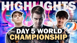 DAY 5 RLCS WORLD CHAMPIONSHIP HIGHLIGHTS 2023  GROUP A RLCS 2023 ROCKET LEAGUE [upl. by Adnara]