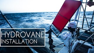 HYDROVANE Installation on our BENETEAU  Testing amp Review  EP 09  Sailing Beaver [upl. by Nerrol]