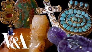 A brief history of powerful gemstone amulets  VampA [upl. by Nahamas192]