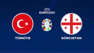 Türkiye  Gürcistan  UEFA EURO 2024 GROUP F  FC 24 [upl. by Early]