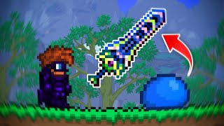 Terraria But Enemies Drop RANDOM ITEMS [upl. by Ydnak]