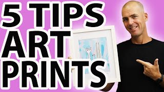 5 Tips to Make Art Prints  How to Print Your Artwork The Easy Way [upl. by Sale899]