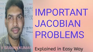 JACOBIAN PROBLEMS IN TELUGU [upl. by Ahsyekal158]