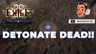 Build Detonate Dead Chain Reaction POE 324 [upl. by Ellehsar416]