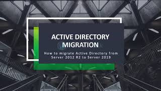 Step By Step Migration Of Active Directory Server 2012 R2 To Server 2019  with Troubleshooting [upl. by Sreip200]