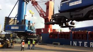 Crane Accident SeaBoard Marine [upl. by Ibrahim10]