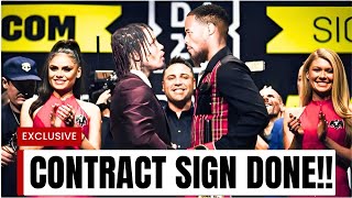 quotFACE OFF BRAWLquot Gervonta amp Lamont Roach INTENSE First Face Off in New York [upl. by Narat]