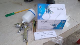 hvlp Spray Gun unboxing Gan Kaise Chalaye Jati Hai [upl. by Ahsiei]