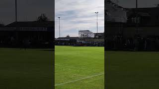 Goal less at the break FA Cup Kettering Town v Cleethorpes town [upl. by Kcorb]