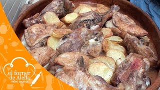 Paletilla de Cordero Asada al Horno de Leña [upl. by Holmen]