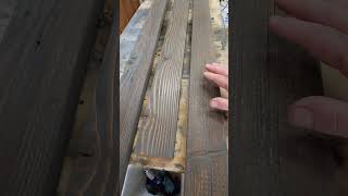 Getting that barnwood look with stain bwdwoods barnwood creative woodworking [upl. by Introc]