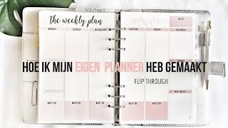 DIY Eigen agenda maken samenstellen Hoe heb ik dit aangepakt  Felia Goovaerts [upl. by Lenette888]