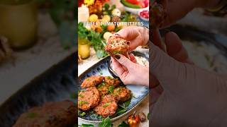 Greek Tomato Fritters [upl. by Nnagrom]