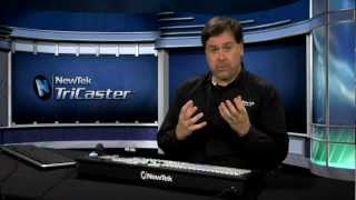 NewTek TriCaster 850 Get Started Training  18 Animation Store Transitions [upl. by Eglantine819]