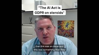 The AI Act is being called quotGDPR on steroidsquot [upl. by Gobert616]