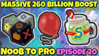 MASSIVE 260 BILLION BOOST  Bee Swarm Simulator NOOB to PRO Episode 20 [upl. by Whitcomb]