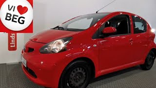 Såld KKP444 Toyota Aygo 5dörrar 10 Motorvärmare Vinterhjul [upl. by Zaneski]