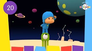 POCOYO WORLD Mystery Footprints EP20  30 Minutes with close caption [upl. by Dowling41]