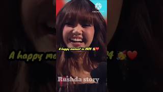 The happy moment for every blinks 🥳🥳 music kpop Lisa rushdastory congratulationslisa [upl. by Yzeerb]