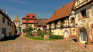 BERGHEIM  Alsace  VILLES ET VILLAGES DE FRANCE [upl. by Ivo765]