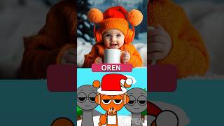 INCREDIBOX SPRUNKI CHRISTMAS🎄AS BABIES IN REAL LIFE🎅 [upl. by Nhguavahs]