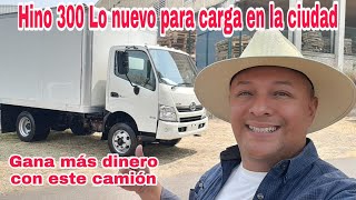 camion hino 300 lo nuevo en carga ligera rapido practico y sencillo venta tianguis de autos usados [upl. by Gilburt]