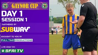 SFAI Gaynor Cup 2024  Day 1 Session 1 [upl. by Wilburn]