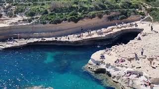 Walking from Marsaskala to Marsaxlokk Malta 17 March 2024 [upl. by Sucramrej210]