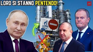 Gazprom infligge un duro colpo a Polonia e Bulgaria  UE in Crisi nel Freddo Gelido [upl. by Eiramac]