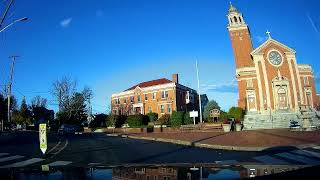 Roadwork on Cranston Street in Cranston Rhode Island [upl. by Eornom]