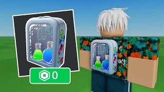 RAPIDO NUEVA MOCHILA DE CIENCIA GRATIS EN ROBLOX [upl. by Carlene295]