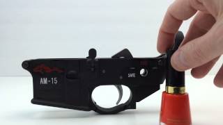 Tips for quick amp easy AR15 lower receiver color filling [upl. by Trebmal980]