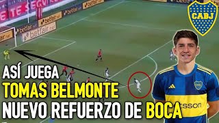 ASÍ JUEGA TOMÁS BELMONTE  NUEVO REFUERZO DE BOCA 2024 [upl. by Vary]