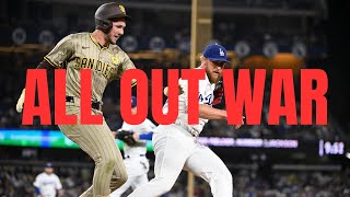 DODGERS VS PADRES IS AN ABSOLUTE WAR  How can the Dodgers pull it off [upl. by Bastian]