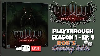 Cthulhu Death May Die Playthrough S1 E4 [upl. by Anahsirk]