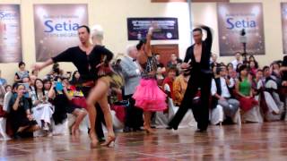 Latin Open Professional Final Cha Cha MALITOWSKI  LEUNIS [upl. by Kiri]