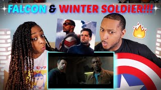 Marvels Falcon and the Winter Soldier Official Trailer 2021 REACTION [upl. by Ynnol]