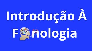 Introdução À Fonologia [upl. by Lanrev]