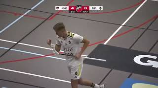 Nykvarn IF vs AIK IBF Highlights SSL Omgång 5 [upl. by Etnaihc]