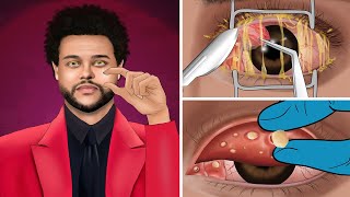 ASMR Animation Remove eye stones and treat styes [upl. by Artus]