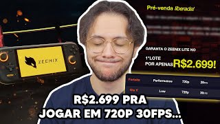 O fracasso antecipado do NOVO VIDEOGAME BRASILEIRO 💀 Zeenix da Tectoy [upl. by Ailbert]