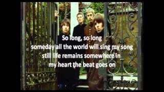 Beady Eye  The Beat Goes On Lyrics [upl. by Etram355]