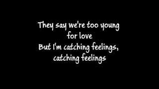 Justin Bieber  Catching Feelings Lyrics [upl. by Glantz]