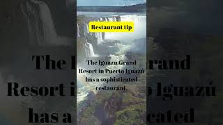 Iguazu restaurant tip [upl. by Materi]