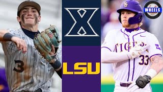 Xavier vs 3 LSU Highlights Game 2  2024 College Baseball Highlights [upl. by Meldoh]