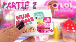 Jouets Surprises Num Noms Slime Poupées LOL Under Wraps Partie 2 [upl. by Cos]