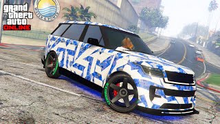 TUNENANDO LA NUEVA GALLIVANTER BALLER STD GTA 5 ONLINE [upl. by Rosemari]